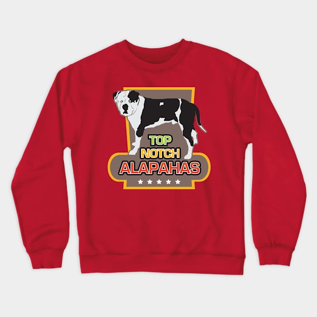 Top Notch Dog Alapahas Crewneck Sweatshirt by Toogoo